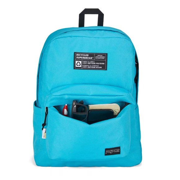 JanSport Recycled Superbreak Scuba Backpack - Eco-Friendly and Stylish! - Picture 5 of 5
